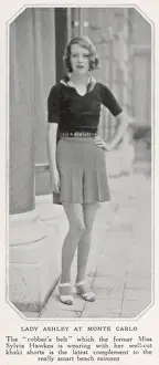 Monaco Prints: Lady Ashley at Monte Carlo