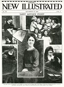 Images Dated 23rd April 2019: Lady Astor, first UK woman Member of Parliament 1919