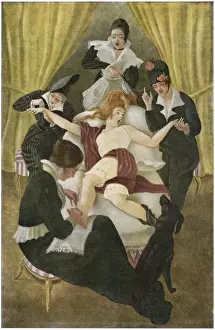 Lazy Prints: Lady with Attendants