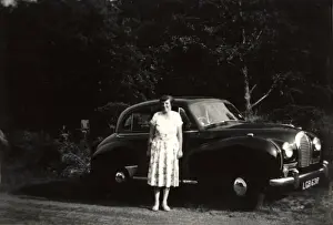 Lady and Austin A40
