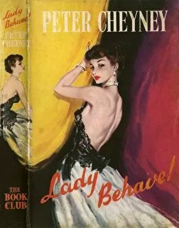 Spine Gallery: Lady Behave - cover and spine by David Wright