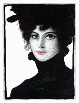 Women Gallery: Lady in Black