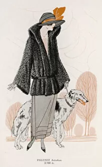 Walks Gallery: LADY WITH BORZOI