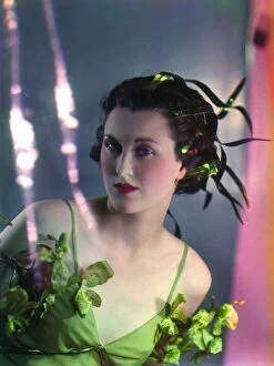 Lady Bridget Poulett as Arethusa - Madame Yevonde Goddesses