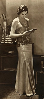 Frocks Gallery: Lady Bridget Poulett wearing Norman Hartnell