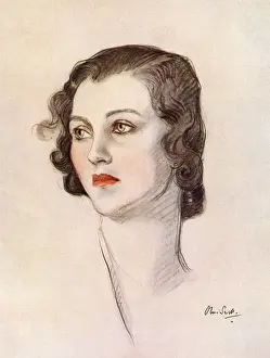 Bridget Prints: Lady Bridgett Poulett by Olive Snell