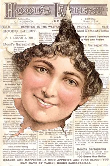 Bursting Gallery: Lady bursts through Hoods Latest Newspaper full of health