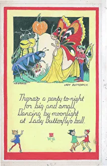 Lady Butterfly - There's a party to-night/ for big and smal?