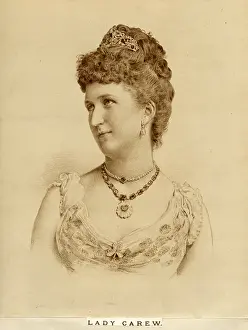 Julia Prints: Lady Carew Drawing