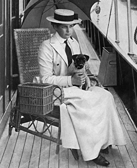 Boater Gallery: Lady Constance Butler on hte S. Y. Miranda