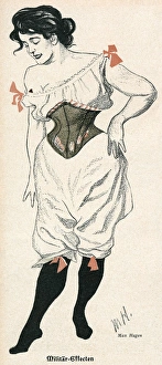 Chemise Gallery: Lady in Corset, Jugend