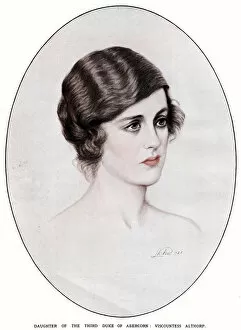 Althorp Collection: Lady Cynthia Eleanor Beatrix Hamilton, October 1921