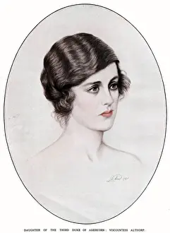 Jul19 Prints: Lady Cynthia Eleanor Beatrix Hamilton, October 1921