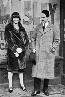 Images Dated 15th October 2019: Lady Cynthia and Oswald Mosley, Smethwick, 1926