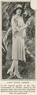 Lady Diana Cooper in Nassau