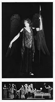 Images Dated 3rd November 2015: Lady Diana Manners as an Etruscan at the Picture Ball