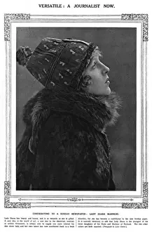 Rutland Prints: Lady Diana Manners - a journalist now, 1919