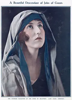 Jul19 Prints: Lady Diana Maud Nina Somerset, younger daughter of Henry Somerset