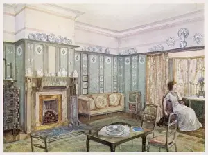 Lady in Drawing Room