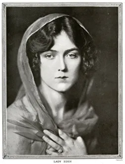 Images Dated 9th April 2019: Lady Eden by Madame Yevonde