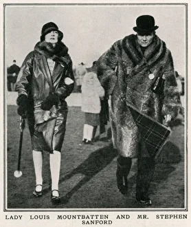 Images Dated 29th November 2019: Lady Edwina Mountbatten and Mr Stephen Laddie Sanford