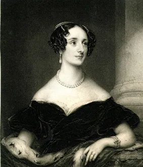 1838 Prints: Lady Elizabeth Courtenay, Countess of Devon