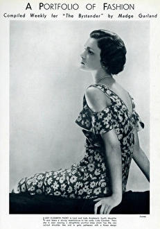 Images Dated 11th March 2017: Lady Elizabeth Paget by Madame Yevonde