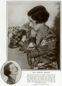 Evelyn Prints: Lady Evelyn Graham by Madame Yevonde