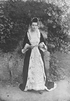 Lady in Fine Fancy Dress