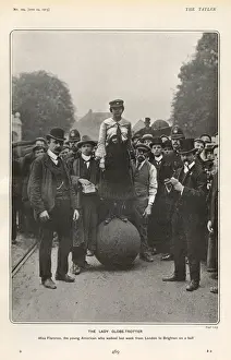 Feat Prints: The Lady Globe-Trotter, Miss Florence