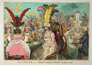 Lady Godinas rout; - or - Peeping-Tom spying out Pope-Joan