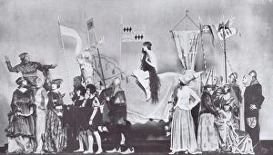 The Lady Godiva Tableau Vivant arranged by Ben Ali Haggin from the Ziegfeld Follies of 1919, New Amsterdam Theatre