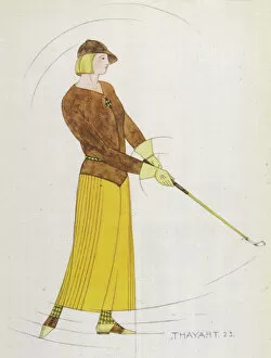 Madeleine Gallery: Lady Golfers Outfit