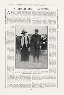 Images Dated 27th February 2019: Lady Graham, page from The Tatler 1913