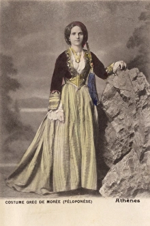 Lady in Greek Costume