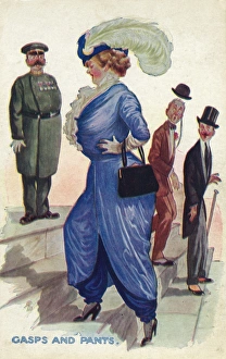 Reaction Collection: Lady in Harem pants draws amazed reactions