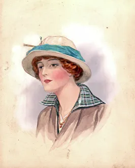Lady in hat