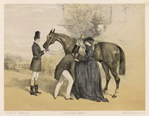 Lady Helped Up