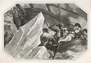 Ice Berg Prints: LADY HOBART WRECKED