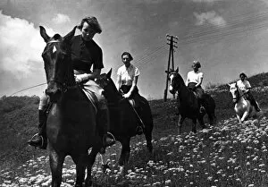Images Dated 16th May 2011: Lady Horse Riders