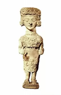 Carthaginian Collection: Lady of Ibiza. 3rd c. BC. Lady of Ibiza. Punic