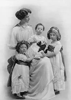 Widow Prints: Lady Ingestre and her three daughters