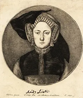 1647 Prints: Lady Isabel Lister, second wife of Sir Richard Lyster, Lord Chie