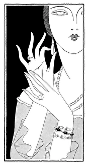 Fashion Gallery: Lady with Jewellery 1927