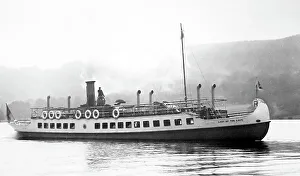 Lady of the Lake steamer, Coniston Water, Lake District