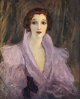 Images Dated 2nd March 2016: Lady Lavery - A Self-Portrait
