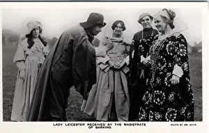 Magistrate Prints: Lady Leicester Received by the Magistrate of Barking, Barkin
