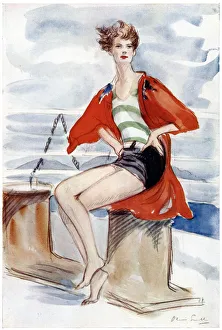 Images Dated 16th October 2019: Lady Lettice Lygon by Olive Snell