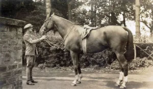 Lindsay Prints: Lady Lindsay's Blue Prince, Kilconquhar, Fife, Scotland, October 1935 Date: 1935