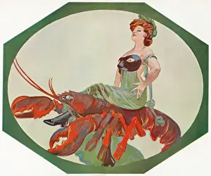 Lady on a Lobster